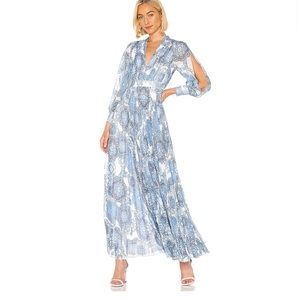 Alice & Olivia “Cheney Pleated Gown” Size 4